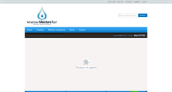 Desktop Screenshot of americanmoisturetest.com